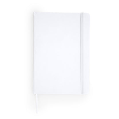 Stamina Alba notebook A5 in white, ready for logo printing