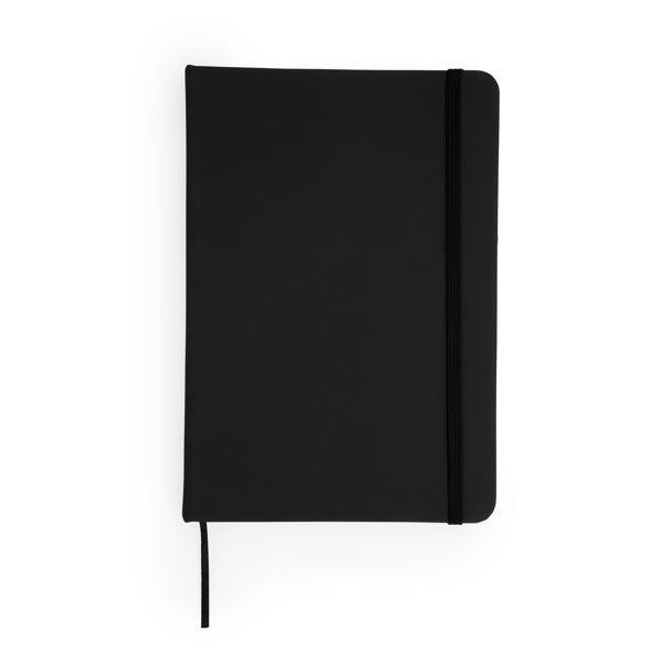 Stamina Alba notebook A5 in black, ready for logo printing
