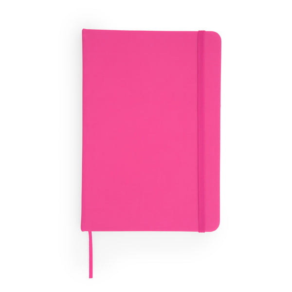 Stamina Alba notebook A5 in fuchsia, ready for logo printing