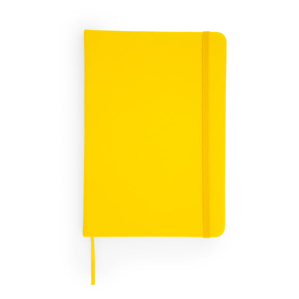 Stamina Coral notebook A6 in yellow, ready for logo printing