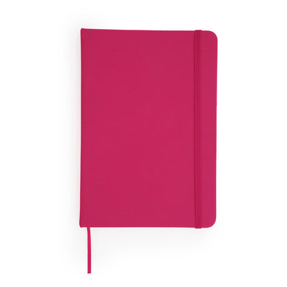 Stamina Coral notebook A6 in fuchsia, ready for logo printing