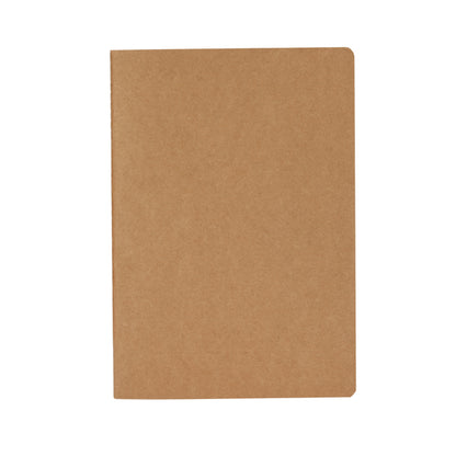 Stamina Danica recycled cardboard notebook A5 in beige, ready for logo printing