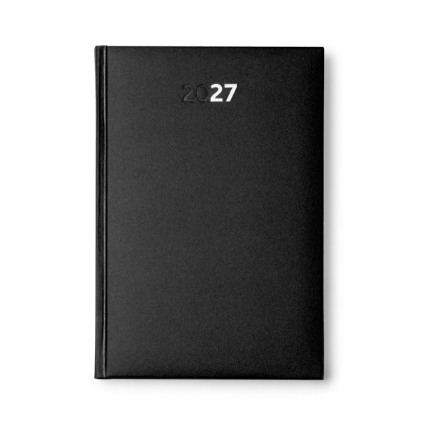 Stamina Horus PU and paper notebook A5 in black, ready for logo printing