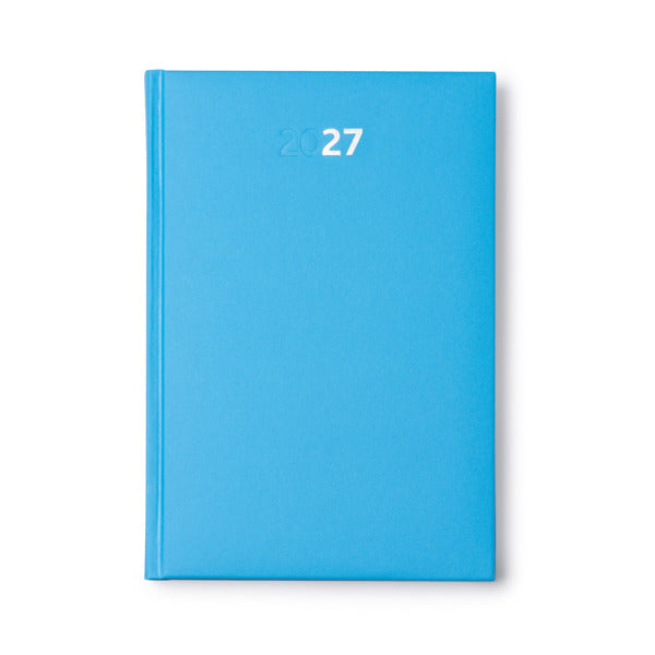 Stamina Horus PU and paper notebook A5 in light royal, ready for logo printing