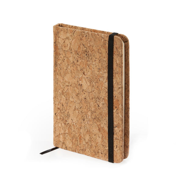 Stamina Cales natural cork notebook A6, ready for logo printing