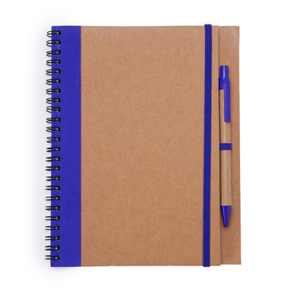 Stamina Alani spiral ring notebook in royal blue, ready for logo printing