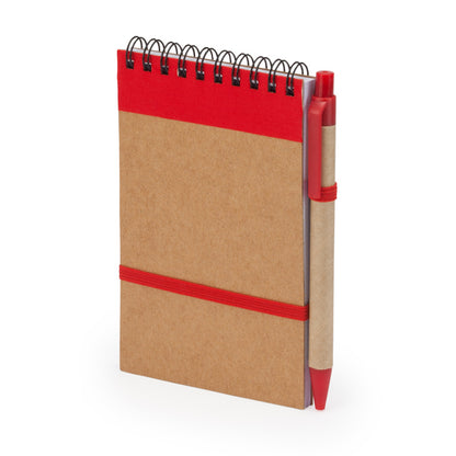 Stamina Lien recycled cardboard notebook, ready for logo printing