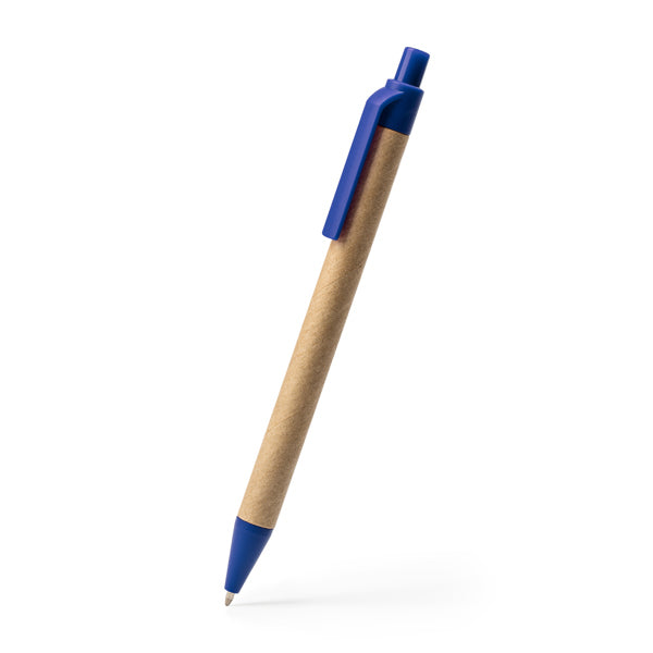 Stamina Alder recycled cardboard ball pen, ready for logo printing