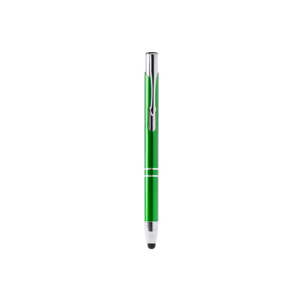 Stamina Kruger aluminium ball pen in fern green, ready for logo printing