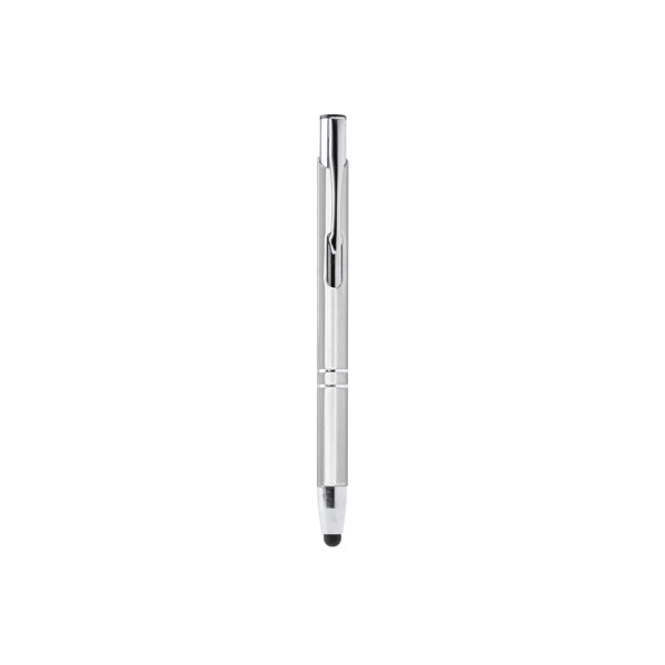 Stamina Kruger aluminium ball pen in silver, ready for logo printing