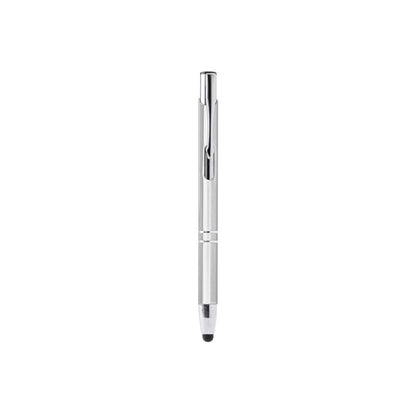 Stamina Kruger aluminium ball pen in silver, ready for logo printing