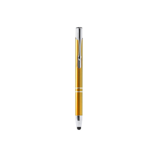 Stamina Kruger aluminium ball pen in gold, ready for logo printing
