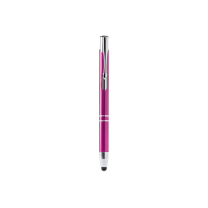 Stamina Kruger aluminium ball pen in fuchsia, ready for logo printing