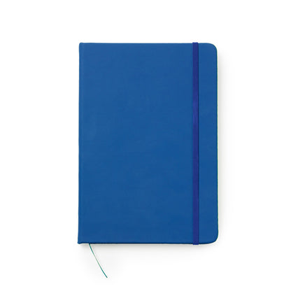 Stamina Ardak PU leather notebook A5 in royal blue, ready for logo printing