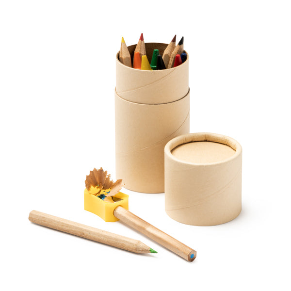 Stamina Waldo 13-piece drawing writing set, ready for logo printing