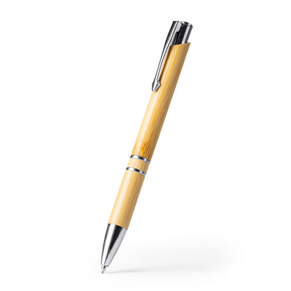 Stamina Besky bamboo ball pen, ready for laser engraving