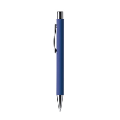 Stamina Dover push ball pen in royal blue, ready for logo printing