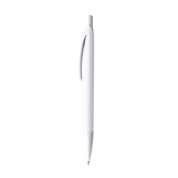 Stamina Citix promotional ball pen in white, ready for logo printing