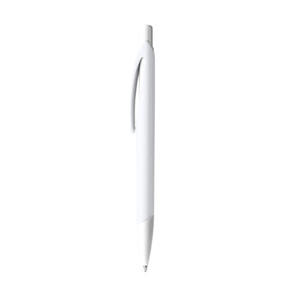 Stamina Citix promotional ball pen in white, ready for logo printing
