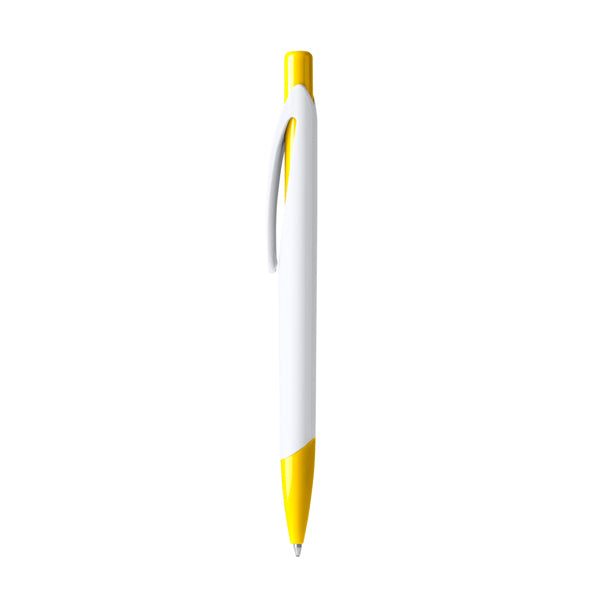Stamina Citix promotional ball pen in yellow, ready for logo printing