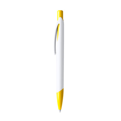 Stamina Citix promotional ball pen in yellow, ready for logo printing