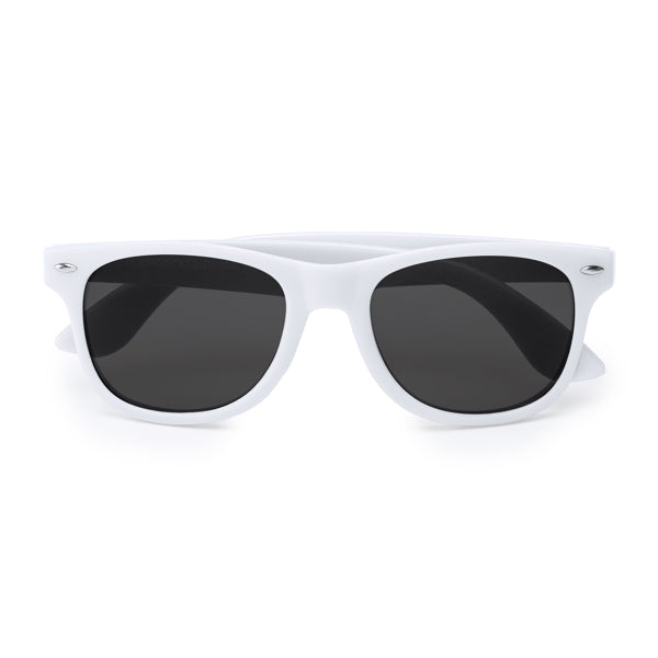 Stamina Brisa sunglasses with classic design in white, ready for logo printing