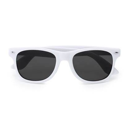 Stamina Brisa sunglasses with classic design in white, ready for logo printing