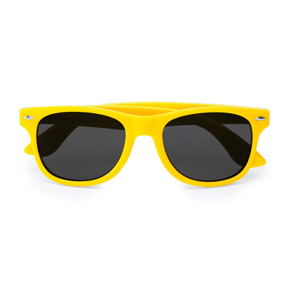Stamina Brisa sunglasses with classic design in yellow, ready for logo printing