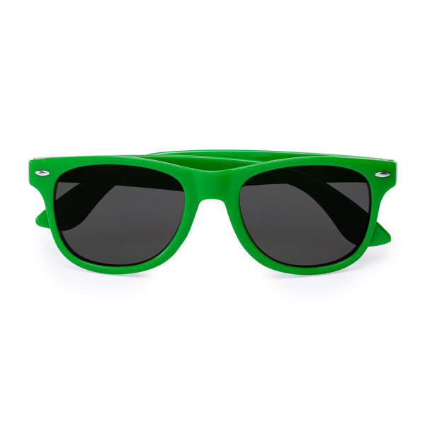Stamina Brisa sunglasses with classic design in fern green, ready for logo printing