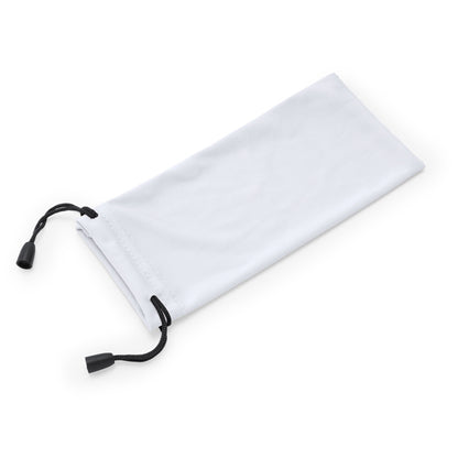Stamina Cloud polyester sunglasses in white, ready for logo printing