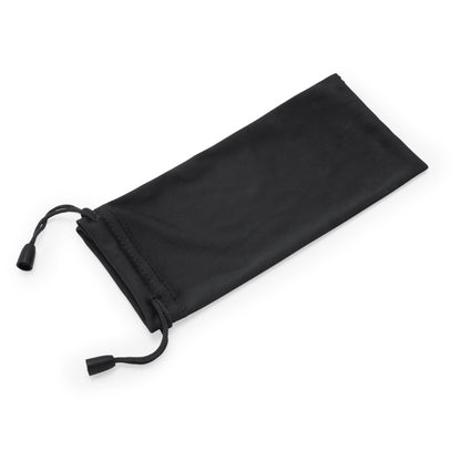 Stamina Cloud polyester sunglasses in black, ready for logo printing
