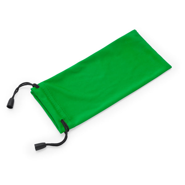 Stamina Cloud polyester sunglasses in fern green, ready for logo printing
