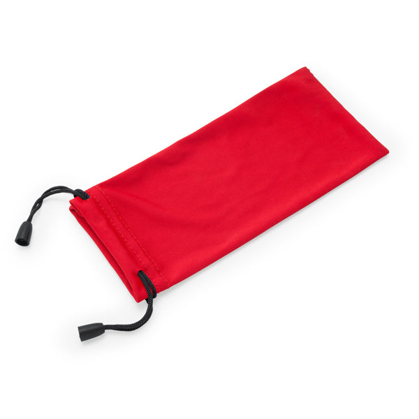 Stamina Cloud polyester sunglasses in red, ready for logo printing