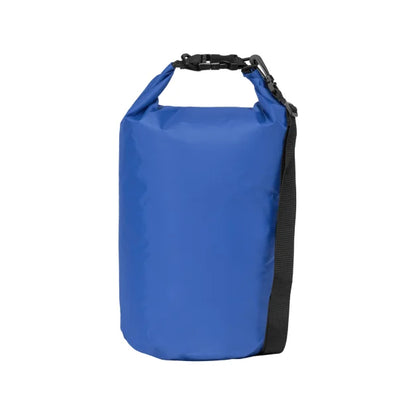 Haven rPET Waterproof Roll-Top Dry Bag promotional tote bag in royal blue printed with your company logo
