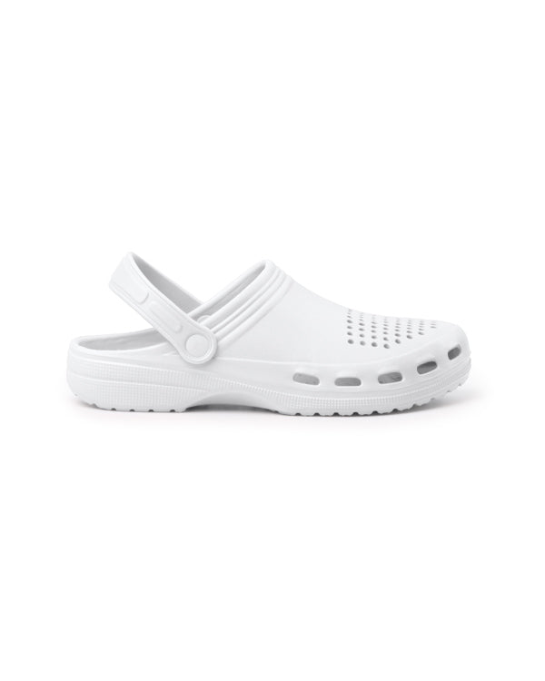 Roly WRK Dan unisex garment in white, ready for logo printing or embroidery