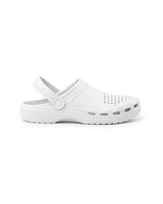 Roly WRK Dan unisex garment in white, ready for logo printing or embroidery