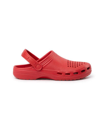 Roly WRK Dan unisex garment in red, ready for logo printing or embroidery