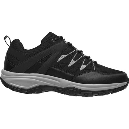 Roly WRK Megos unisex work trainers in black, ready for logo printing or embroidery