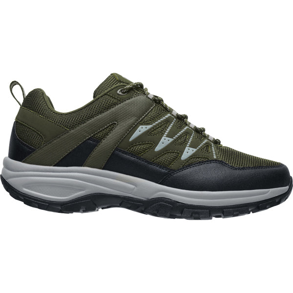 Roly WRK Megos unisex work trainers in army green, ready for logo printing or embroidery