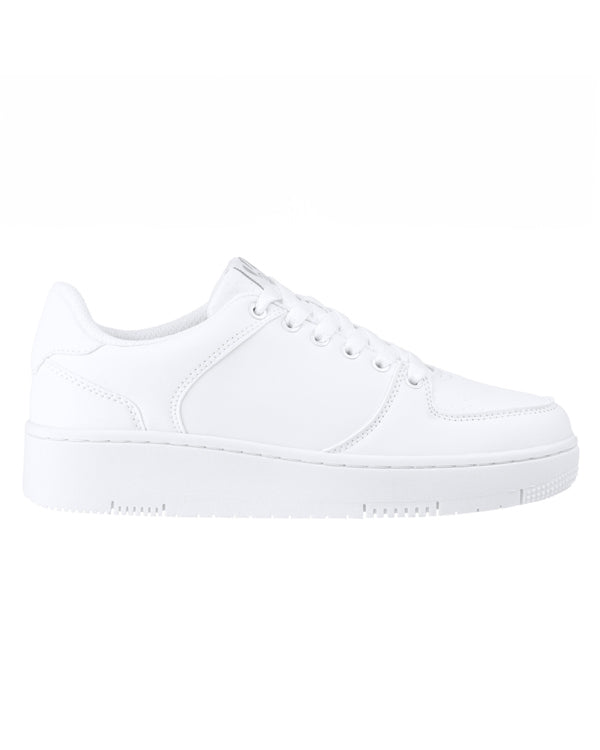 Roly WRK Baylor unisex work trainers in white, ready for logo printing or embroidery