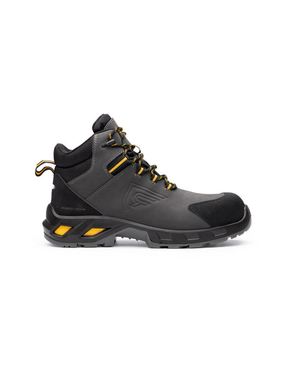 Roly WRK Lua unisex work boots in plomo/amarillo wrk, ready for logo printing or embroidery