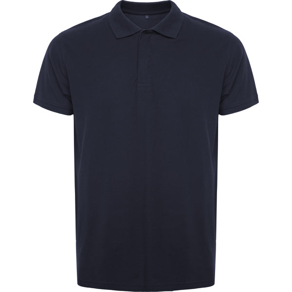 Roly WRK Rover men's polo shirt in navy blue, ready for logo printing or embroidery