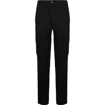 Roly WRK Daily Woman Stretch women's trousers in black, ready for logo printing or embroidery
