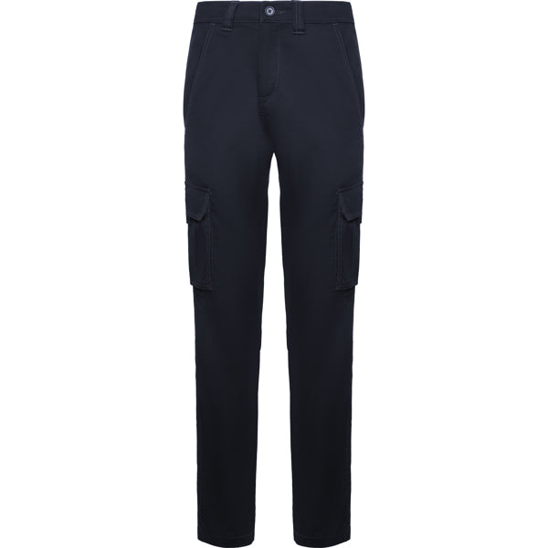Roly WRK Daily Woman Stretch women's trousers in navy blue, ready for logo printing or embroidery