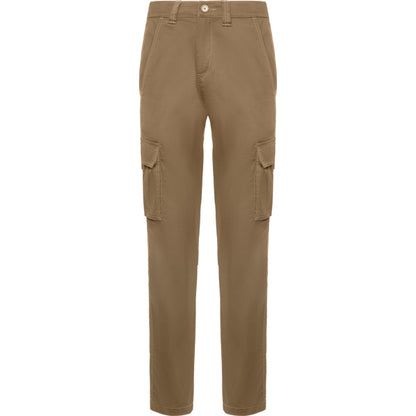 Roly WRK Daily Woman Stretch women's trousers in camel, ready for logo printing or embroidery