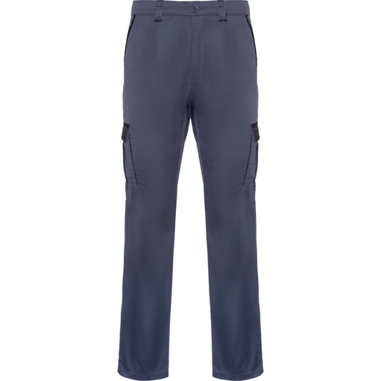 Roly WRK Trooper unisex trousers in lead/black, ready for logo printing or embroidery