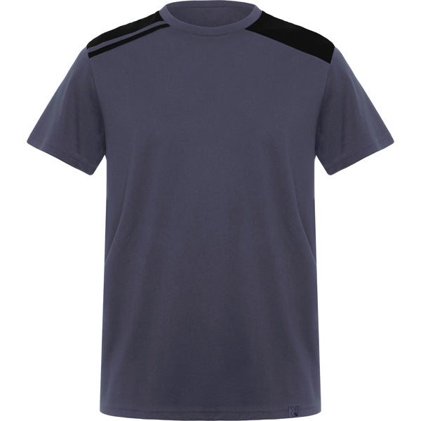 Roly WRK Expedition men's T-shirt in lead/black, ready for logo printing or embroidery