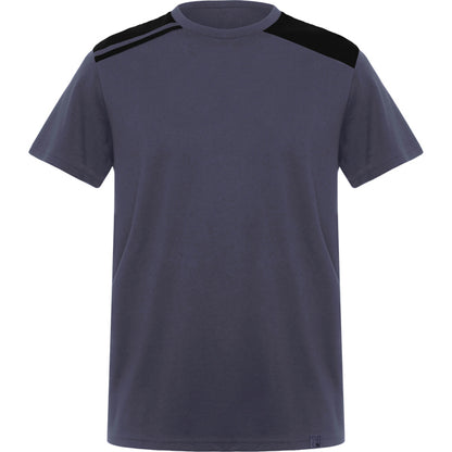 Roly WRK Expedition men's T-shirt in lead/black, ready for logo printing or embroidery