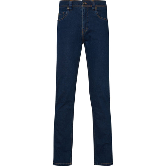 Roly WRK Brock men's trousers in blue jeans, ready for logo printing or embroidery