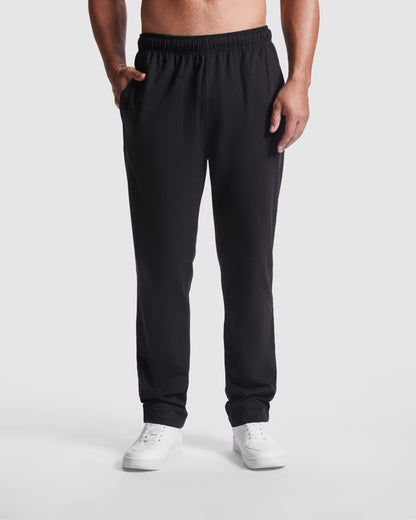 Roly Coria men's trousers in black, alternative view, ready for logo printing or embroidery